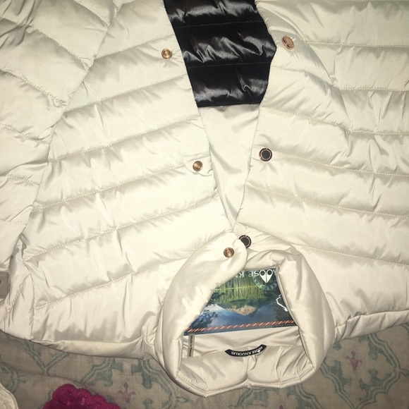 White Rose Gold Unisex Jacket - Picture 3 of 7